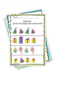 Free printable worksheets for Pre-k 