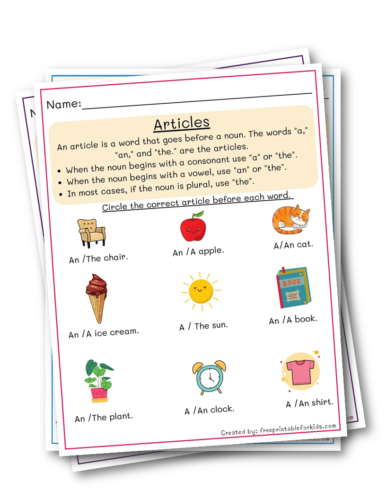 educational articles for 3rd graders