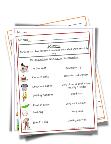 1st and 2nd Grade: Objectives, PDF, Idiom