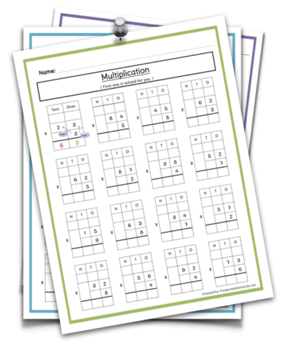 Multiplication: advanced