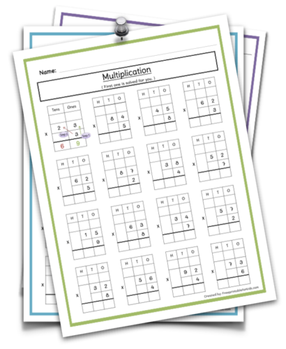 Multiplication Two Digit