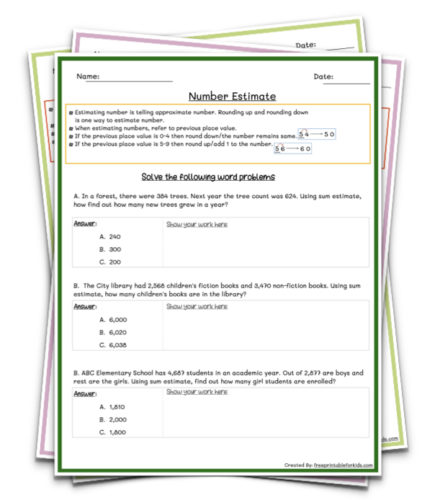 Number Estimate